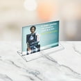 thumbnail image 4 of Horizontal Top Load Acrylic Sign Holder (8.5"w x 5.5"high), 4 of 6