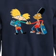 thumbnail image 3 of Hey Arnold! - Arnold and Gerald Skateboard - Toddler And Youth Crewneck Fleece Sweatshirt, 3 of 5