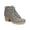 Light Grey, variant on BOC Womens Gray Floral Inside Padded Cuff Hiker-Inspired Cushioned Alder Round Toe Block Heel Lace-Up Booties 10 M