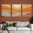 thumbnail image 6 of waves Modern Canvas Prints Living Room Bedroom Home Office Wall Decor Canvas Print, 6 of 6