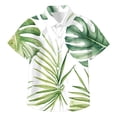 thumbnail image 7 of Kogui Hawaiian Shirts for Boys Boys Short Sleeve Button Down Casual Shirt with Pockets Size 11-12 (Light Green,11-12 Years), 7 of 7