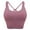 Rose purple#1, variant on Sling tube top Chest Pad Vest Without Steel Ring Sling Vest Cross Back Medium Support Wirefree Bra