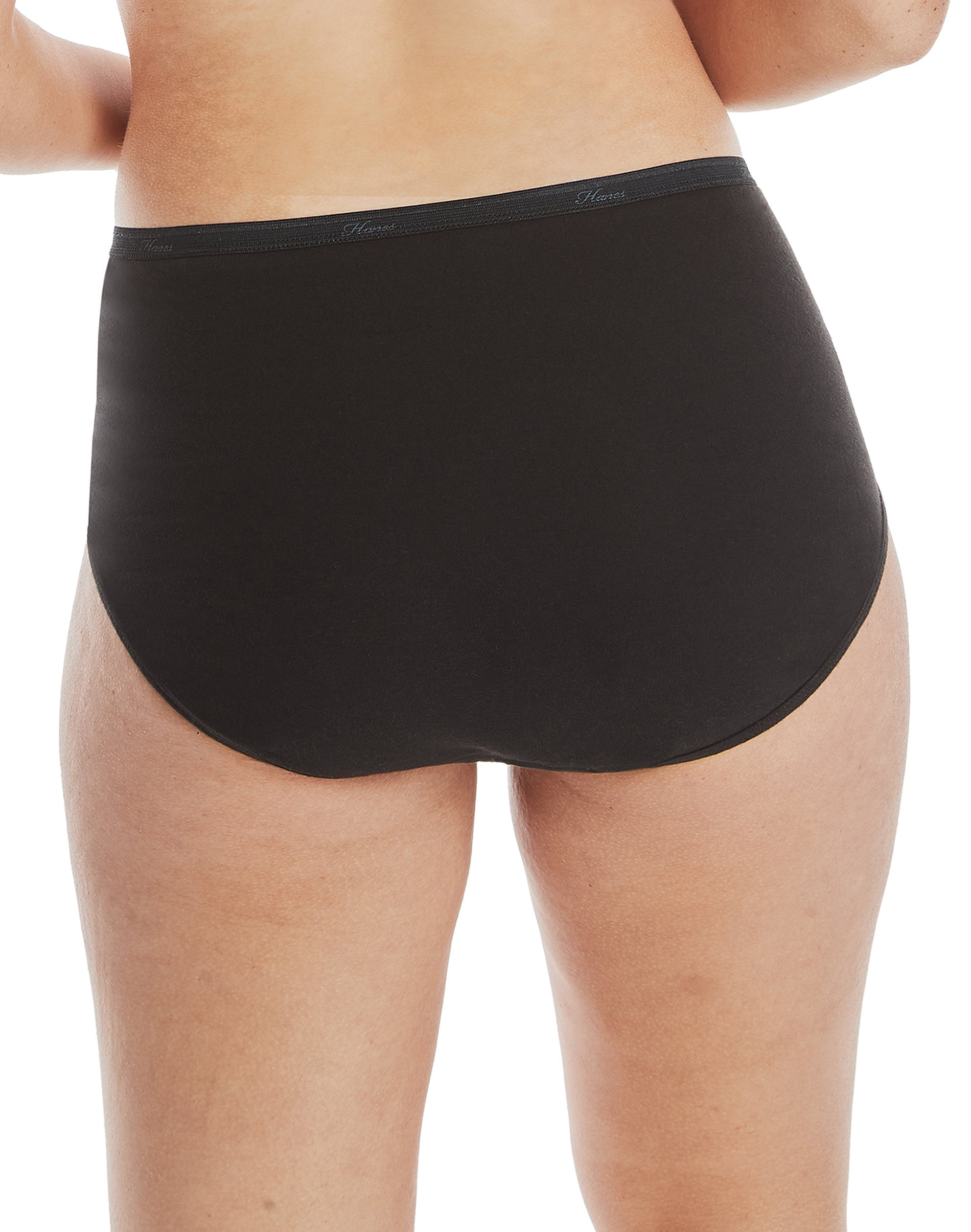 Hanes Women's Breathable Cotton Brief Underwear, White or Assorted, 10-Pack 10