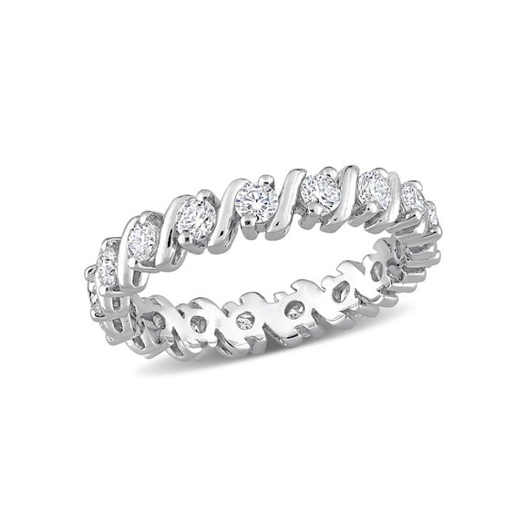 Everly Women's Moissanite Sterling Silver Ring