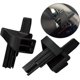 thumbnail image 4 of par de clips de retención para bandeja de maletero de Mercedes Benz W169 Clase A A16969302849051 A1696930284, 4 of 5