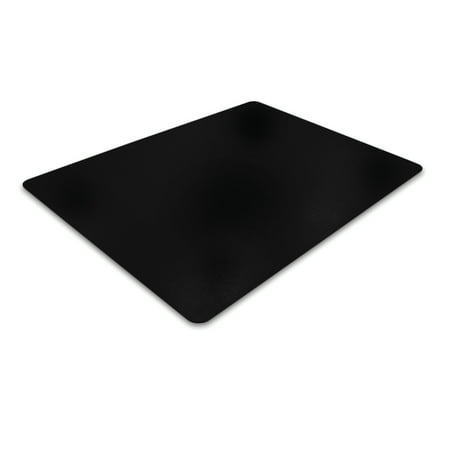 UPC: 0841776101665 | Advantagemat® Black Vinyl Rectangular Chair Mat for Hard Floor – 29.5  x 47