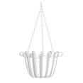thumbnail image 3 of Soporte de flor para colgar en pared de hierro, ganchos para cesta de jardín, linterna, césped, jardinería, macetas, colgador de plantas, 3 of 7