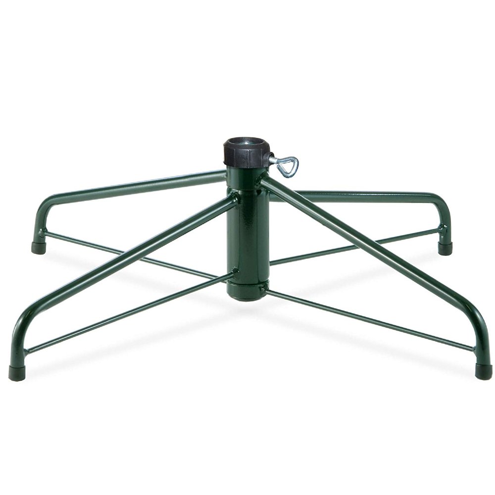National Tree Company Green Steel Christmas Tree Stand for Trees up to