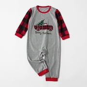 Puloru Xmas Family Matching Adult Kids Christmas Pyjamas Xmas Nightwear Pajamas Set USA