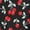 Cherries, variant on INSPIRE CHIC Women's Racerback Sleepdress with Pockets Soft Adjustable Strap Nightgown Loungewear M Black
