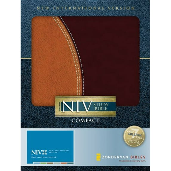 Pre-Owned Zondervan Study Bible-NIV-Compact (Imitation Leather) 031093916X 9780310939160