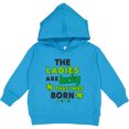 thumbnail image 2 of Inktastic The Ladies Are Lucky That I Was Born St Patricks Day Baby Boy Toddler Hoodie, 2 of 4