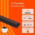 thumbnail image 2 of VIZIO 2.0 Soundbar w/Dolby Atmos, DTS:X, Bluetooth Speaker – SV200M-08 (New, 2024 Model), 2 of 5