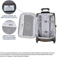 thumbnail image 3 of Travelpro Maxlite 5 Softside Expandable Carry on Luggage with 4 Spinner Wheels, Lightweight Suitcase, Men and Women, Mocha, Carry On 21-Inch Mocha Carry-on 21-Inch, 3 of 8