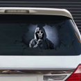 thumbnail image 4 of Pegatinas de Pared 3D JM Halloween Hombre Esqueleto Decoración Extraíble 25,3 × 37 cm, 4 of 5
