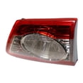 thumbnail image 6 of KarParts360 For Toyota Corolla 2011 2012 2013 Tail Light Assembly Passenger Side | Inner | Clear & Red Lens | Chrome Housing | With Backup Light | Replacement For TO2803108 | 8158112170, 6 of 7