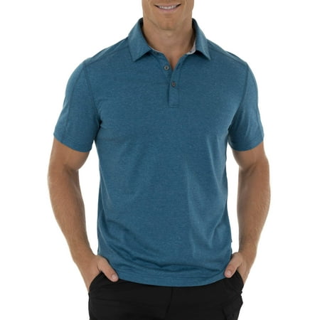 Swiss Tech Men's Short Sleeve Performance Stretch Polo Tee | Onsales11.com