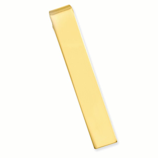 Gold Engravable Tie Bar Lapel Pin Tac For Dad Mens For Him