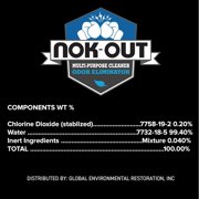 Nok-Out Odor Remover, Pet Deodorizer and Cleaning Spray, 32 Fluid Ounce Spray