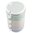 thumbnail image 4 of Nimoa Isolation Thermique Lunch Box-Portable en Acier Isolation Thermique Lunch Box Container Lunch Box, utilisé pour Food Containerz(??2800ml), 4 of 8