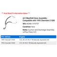 thumbnail image 2 of A/C Manifold Hose Assembly - Compatible with 1995 Chevy C1500, 2 of 2