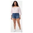 thumbnail image 5 of Free Assembly Women's Elasticated Top with ¾-Sleeves, 5 of 5