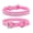 Hot Pink, variant on Sparkly Rhinestone Pet Collar for Small Medium Large Dogs and Cats, Bling Crystal Studded Soft Leather Puppy Collar with Diamante Buckle, Adjustable Jeweled Neck Strap for Girl Pets
