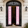 thumbnail image 2 of Happy Easter Porch Sign, Easter Bunny Porch Sign Banner, Easter Bunny Porch Sign Banner, for Home Outdoor Indoor Wall Front Door Decor, 2 of 6