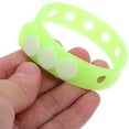 thumbnail image 5 of WEUVEB 10Pcs Glow Bracelets Assorted Colors Lightweight PVC Wristbands for Party Supplies, 5 of 5