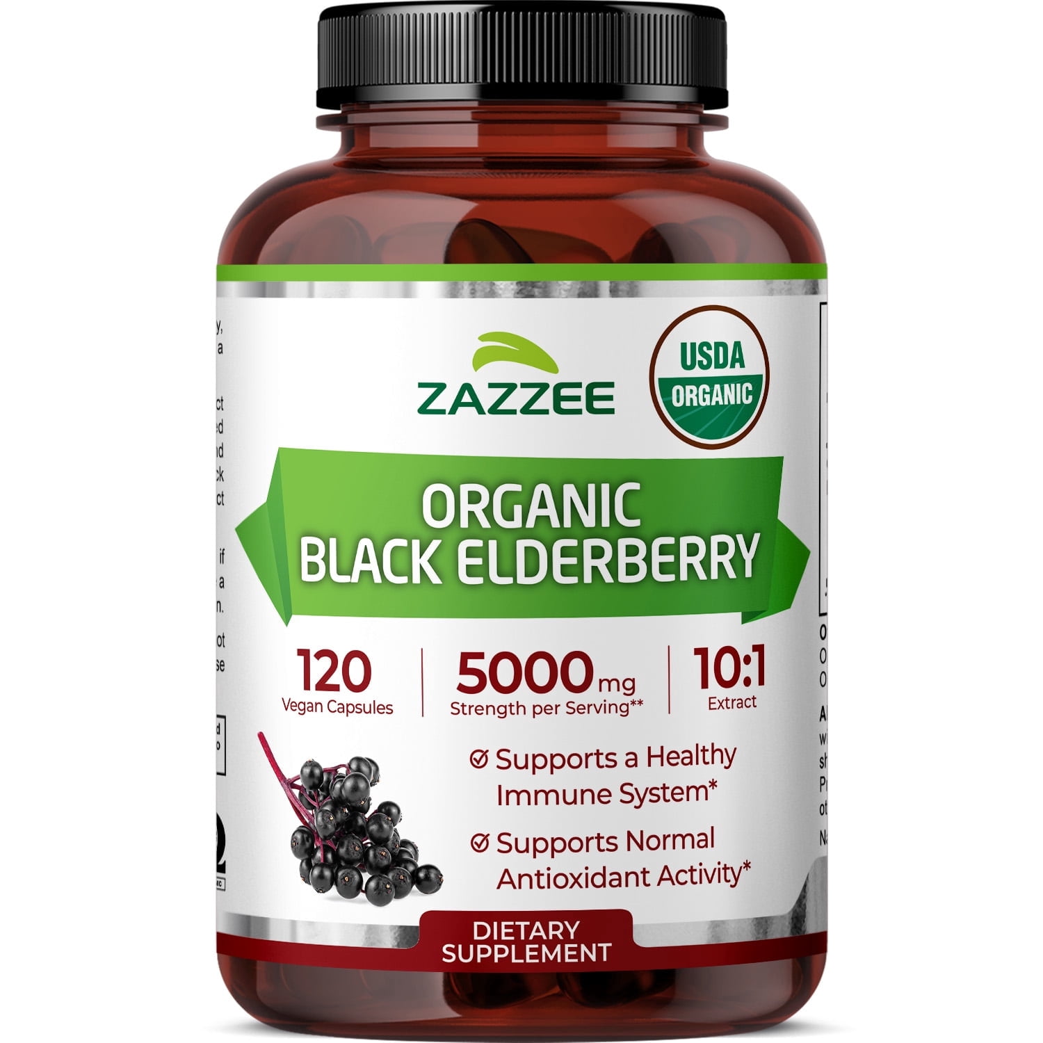 Zazzee Naturals Tart Cherry Extract 3000 mg, Vegan Capsules