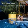 thumbnail image 5 of 4 Pcs Submersible LED Light with Remote Control Color Changing Lighting for Water Feature Vase Base, Spa, Aquarium, Pond, Pool, Garden, 5 of 5