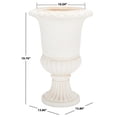 thumbnail image 4 of SAFAVIEH Paul Outdoor Patio Planter, Off-White, 4 of 6