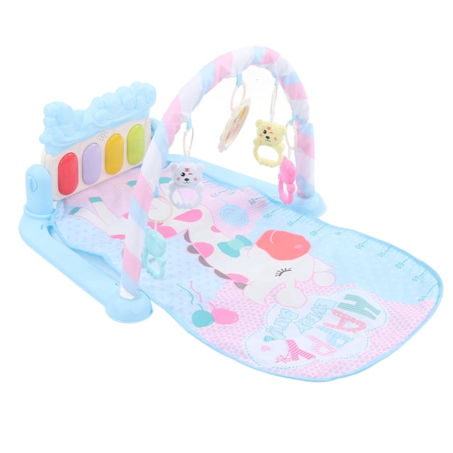 Alfombra de juego para bebés BuyWeekMX Juguete de aprendizaje de Piano Baby Kick Play Tamaño 75x63x45cm