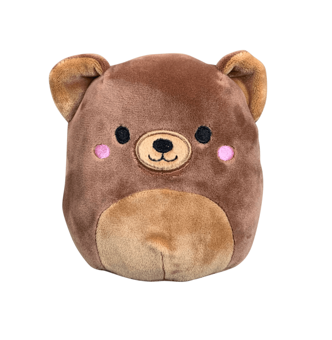 New Brooke 12” Omar The Brown Bear Squishmallow Kellytoy Rare