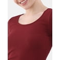 thumbnail image 5 of No Boundaries Seamless Scoop Neck Top, Women's, 5 of 5