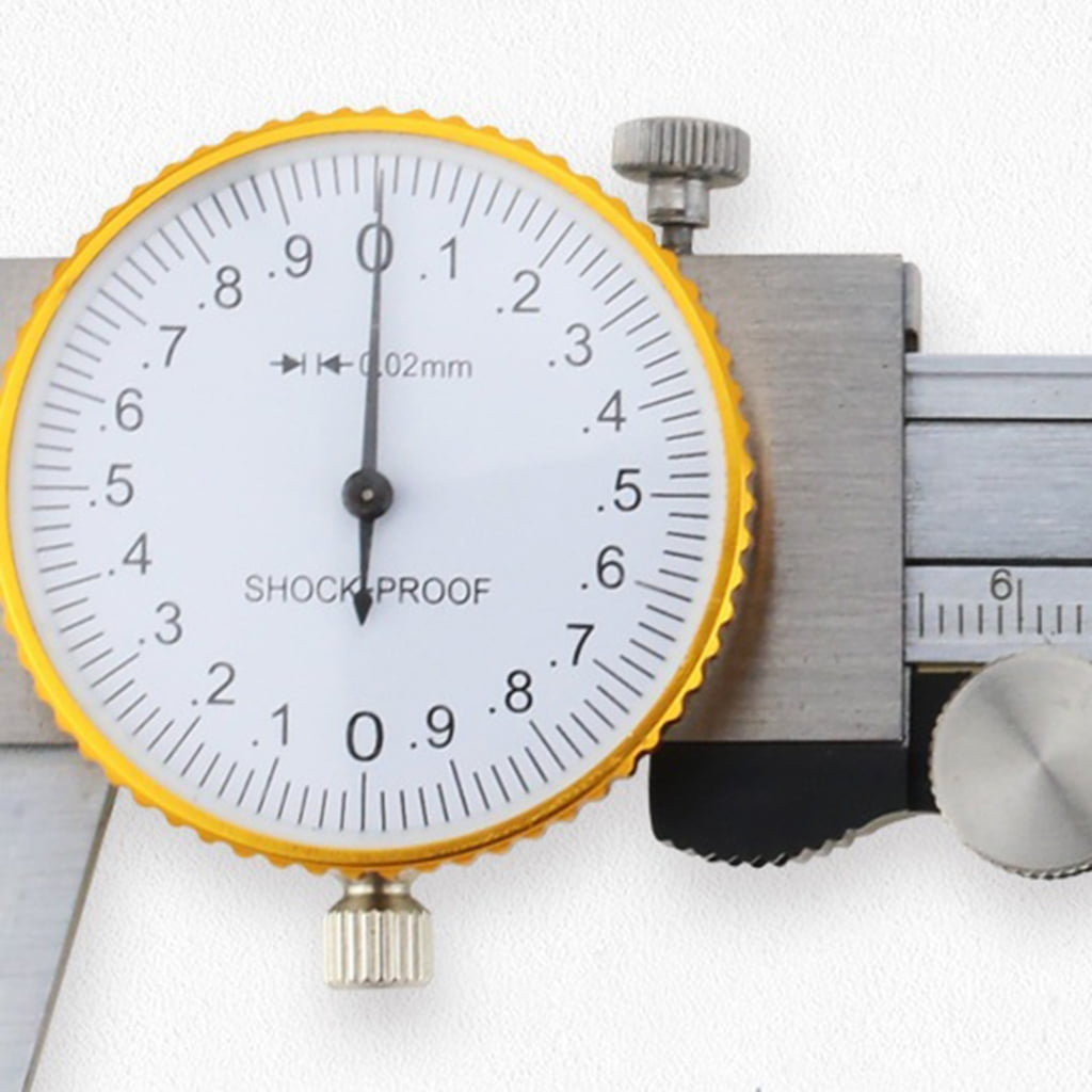 MOMOJIA Adjustable Measure Dial Vernier Caliper Shockproof