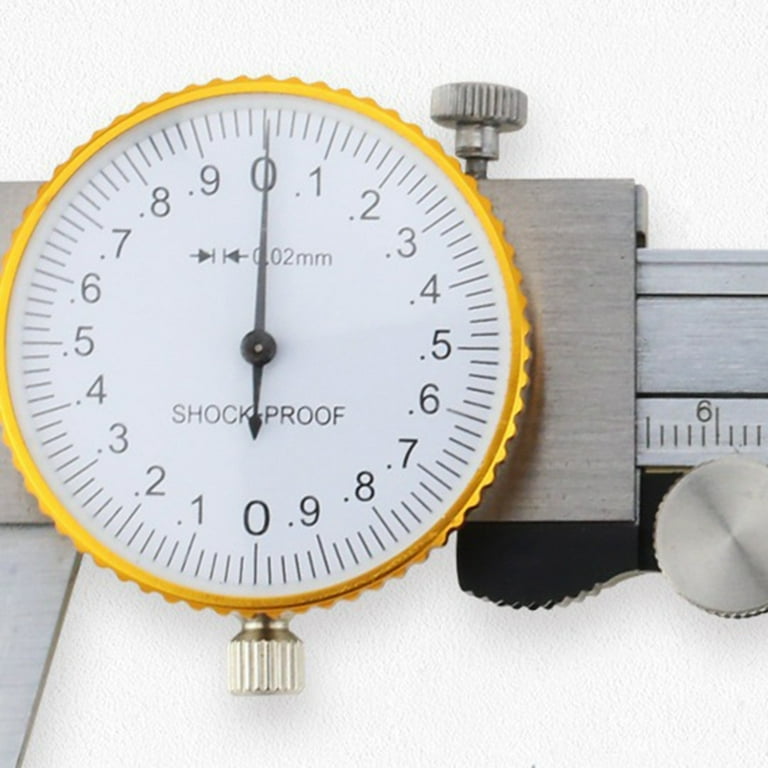MOMOJIA Adjustable Measure Dial Vernier Caliper Shockproof