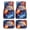 Bald Eagle US Flag Pattern, variant on Pzuqiu Frog Car Floor Mats Non Slip Automotive Floor Mats, Non-Slip Full Set Auto Floor Mats Fit for Van SUV Trucks