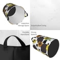 thumbnail image 2 of Balery Sunflowers Country Cesta de ropa redonda con asas, impermeable, independiente, para ropa, juguetes, dormitorio y familia-Small, 2 of 6