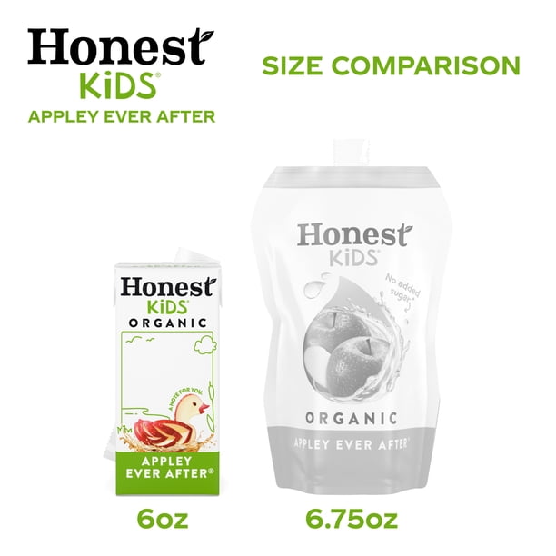 Honest Kids Apple Juice (8) - Fruit labeling for retail - Walmart