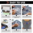 thumbnail image 4 of SEARCHI Gradient  Heat Transfer Vinyl 9 Sheets 10"x12" Ombre Iron on Transfers Vinyl for T-Shirts Clothes Bag Hat Pillow Crafts, 4 of 8