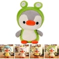 thumbnail image 1 of Stuffed Animals, Cute Plush Toys by Penguins Dressed Up As Bees Dinosaurs Unicorns, Perfect for Boys and Girls is The (Frog), 1 of 4