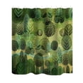 thumbnail image 1 of Bathroom Shower Curtain Abstract Flower Pattern Polyester Cloth Door Curtain for Bathroom Partition, 1 of 6