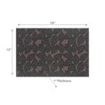 thumbnail image 2 of Set De Table Imprimé En Poly-Lin Leave Green - Lot De 12, 2 of 3