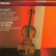 CD PHILIPS: Conciertos para violín y Concierto doble de Bach