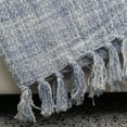 thumbnail image 2 of Home Soft Things Naga Knitted Throw - Ashley Blue - 50" x 60", 2 of 8