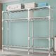 thumbnail image 4 of Cloth Wardrobe New Simple Oxford Fabric Assembly Bedroom Rental Room Dormitory Hanging Clothes Cabinet Storage My Lux Decor Round, 4 of 7