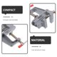thumbnail image 3 of Multiuso para el hogar Mini mesa plana Vise Clamp-on Bench Vise Bench Clamp para DIY Craft Jewelry Carpintería Tallado Fresado Vise Silver (Tipo G), 3 of 6