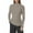 Khaki, variant on Wdgfv Cowl Neck Pullover Women Women's Winter Warm Half Turtleneck Button Front Pullover Sweater Top Soft Cozy Knitted Casual Comfortable Long
