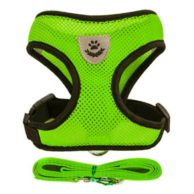 Typpkmm Dog Harness Walking Lead Leash for Small Dogs Collar Polyester